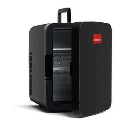 Black portable cooler with Sensio logo  - Buy Now Cream & Dessert Maker + Black 15L Mini Fridge