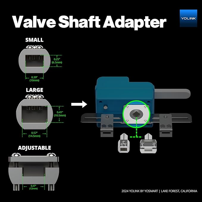valve shaft adapter