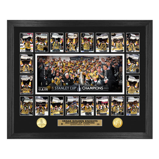 Vegas Golden Knights 2023 Stanley Cup Champions Framed Memorable Moments Photo - Vegas Team Store