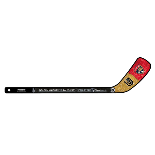 Vegas Golden Knights 2023 Stanley Cup Final Dueling Logos Mini Stick - Vegas Team Store
