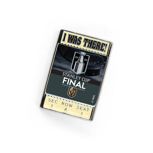Vegas Golden Knights 2026 Stanley Cup Final "I WAS THERE" Pin