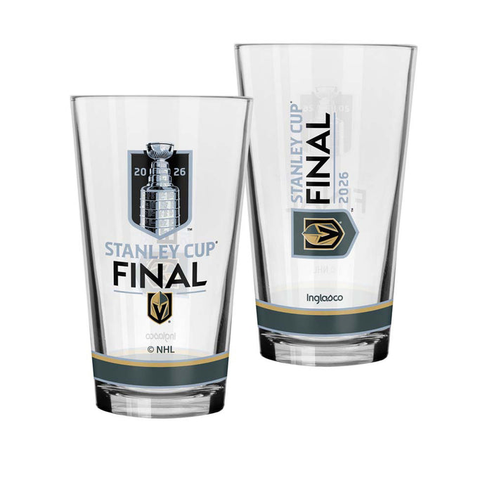 Vegas Golden Knights 2026 Stanley Cup Final Pint Glass