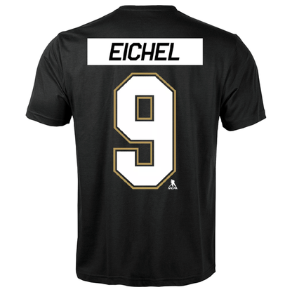 Vegas Golden Knights Jack Eichel Name & Number Tee - Shirt