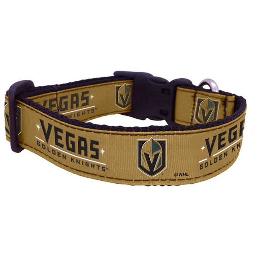 Vegas Golden Knights Primary Dog Collar - Vegas Team Store