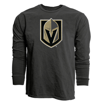 Vegas Golden Knights Primary Senior Mascot Long Sleeve Tee