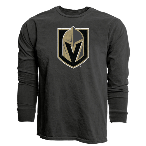 Vegas Golden Knights Primary Senior Mascot Long Sleeve Tee