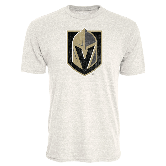Vegas Golden Knights Primary Senior Mascot Tee - OATMEAL