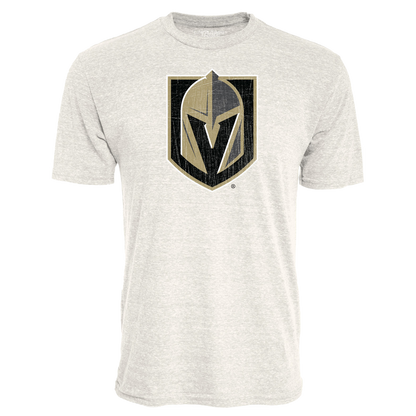 Vegas Golden Knights Primary Senior Mascot Tee - OATMEAL