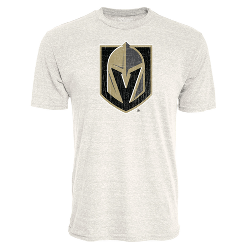 Vegas Golden Knights Primary Senior Mascot Tee - OATMEAL