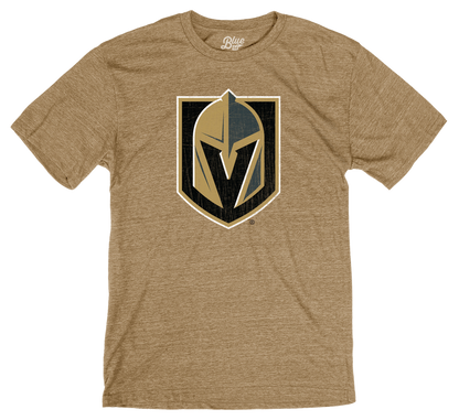 Vegas Golden Knights Primary Senior Mascot Tee - RUSSET