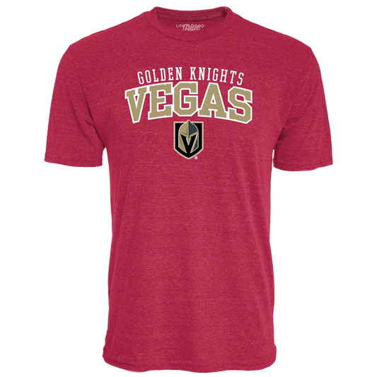 Vegas Golden Knights Red Primary Chow Down Tee - Shirt