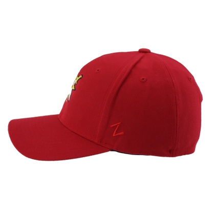Vegas Golden Knights Zephyr Competitor Adjustable Cap - RED
