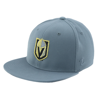 Vegas Golden Knights Zephyr Z11 Gray Snapback Cap - Headwear