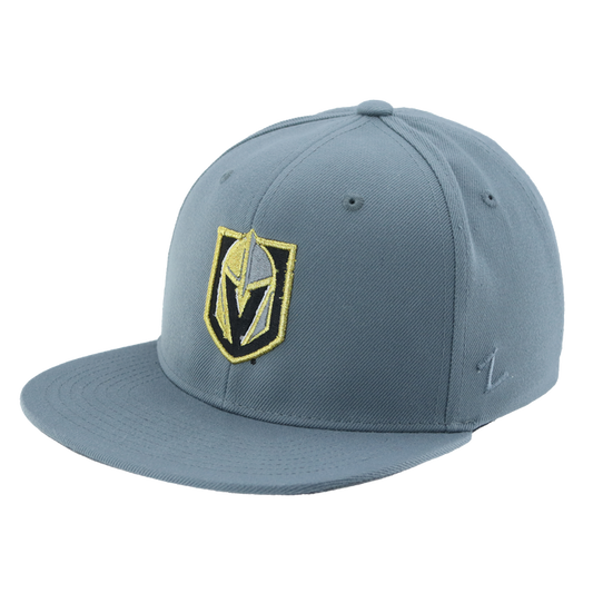 Vegas Golden Knights Zephyr Z11 Gray Snapback Cap - Headwear