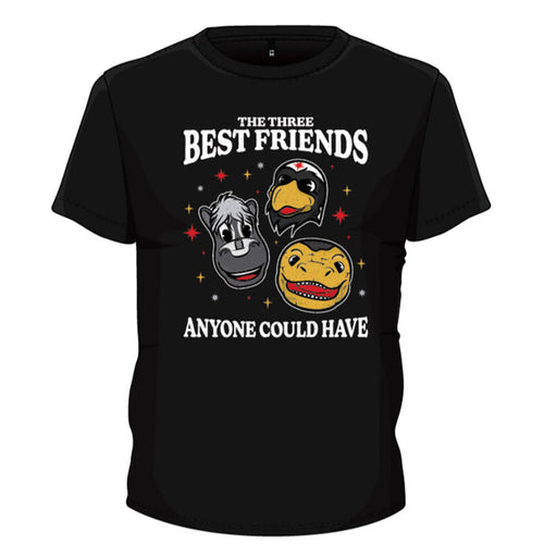 Vegas Mascot Three Best Friends T-Shirt - Vegas Team Store