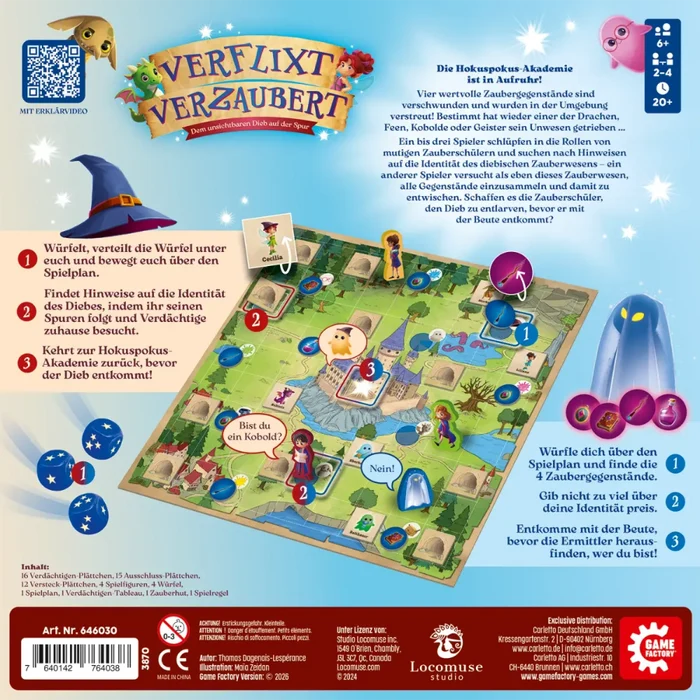 Verlixt Verzaubert - Spannendes Katz-und-Maus-Spiel ab 5 Jahre