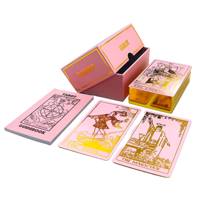 Vieux Monde - Rose Gold Tarot & Guide | Classic Tarot Design and Gold Foil