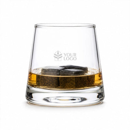 Custom Viski Glacier Rocks Soapstone Cube and Tumbler Set - Corporate Gifts