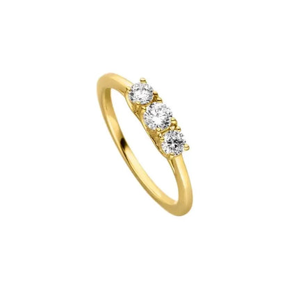Viventy Damenring mit 3 Zirkonia - 783411