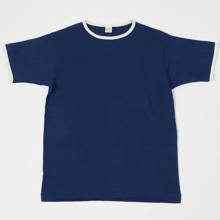 Warehouse & Co. Lot 4059 - Ringer Tee - Navy/Cream