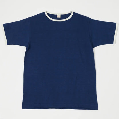 Warehouse & Co. Lot 4059 - Ringer Tee - Navy/Cream