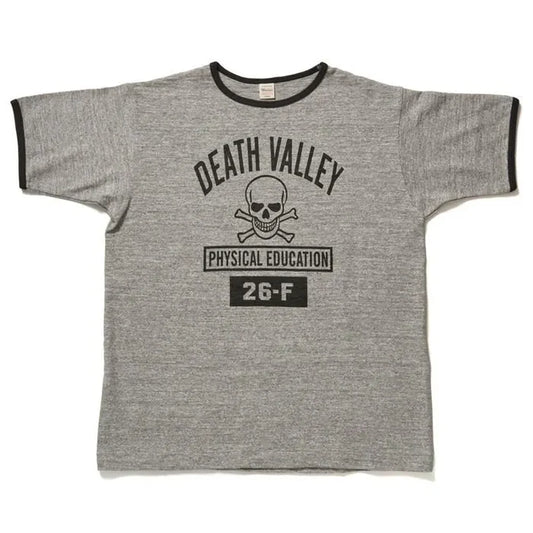 Warehouse & Co. Lot 4059 Ringer T-shirt - Death Valley -  Heather Gray/Sumikuro