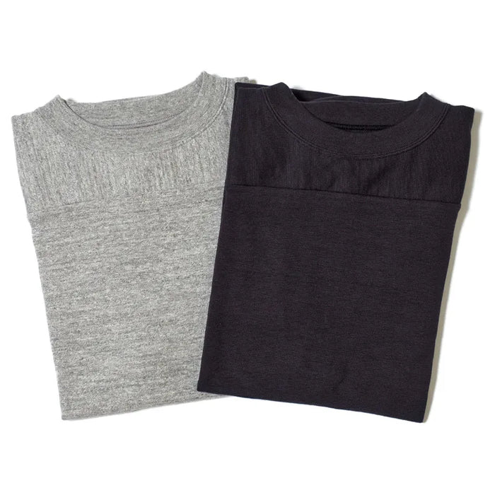 Warehouse & Co. Lot 4063 7/8 Sleeve Football T-Shirt Plain - Heather Gray