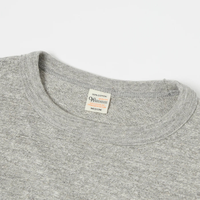 Warehouse & Co. Lot 4800 - Baseball Tee Plain - Heather Gray/Black