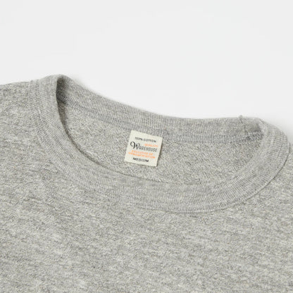 Warehouse & Co. Lot 4800 - Baseball Tee Plain - Heather Gray/Black
