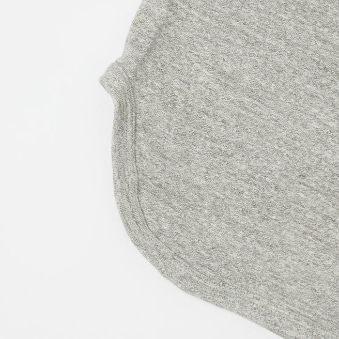 Warehouse & Co. Lot 4800 - Baseball Tee Plain - Heather Gray/Black
