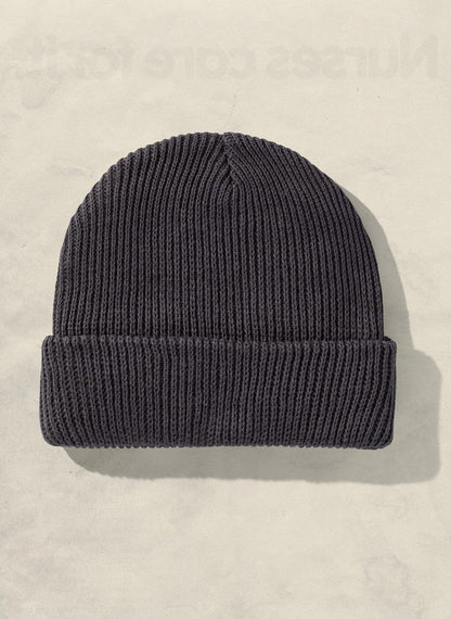 Charcoal Custom Weld Mfg. Hemp Slacker Beanie - Corporate Gifts