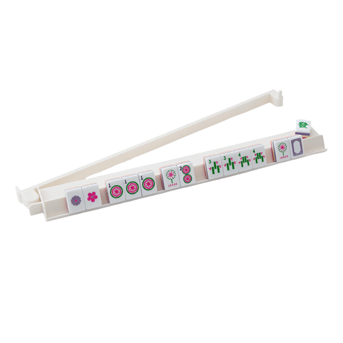 Oh My Mahjong White Racks and Pushers Mahjong