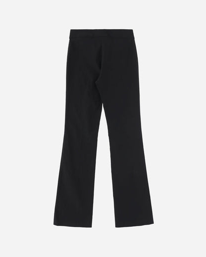 Pezze Vintage Wmns Miss Sixty Deadstock Bootcut Trousers Black Pants Trousers 0672435 1