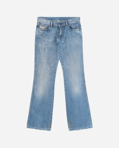 Pezze Vintage Wmns Diesel Low Waist Jeans Blue Pants Denim 0672416 1