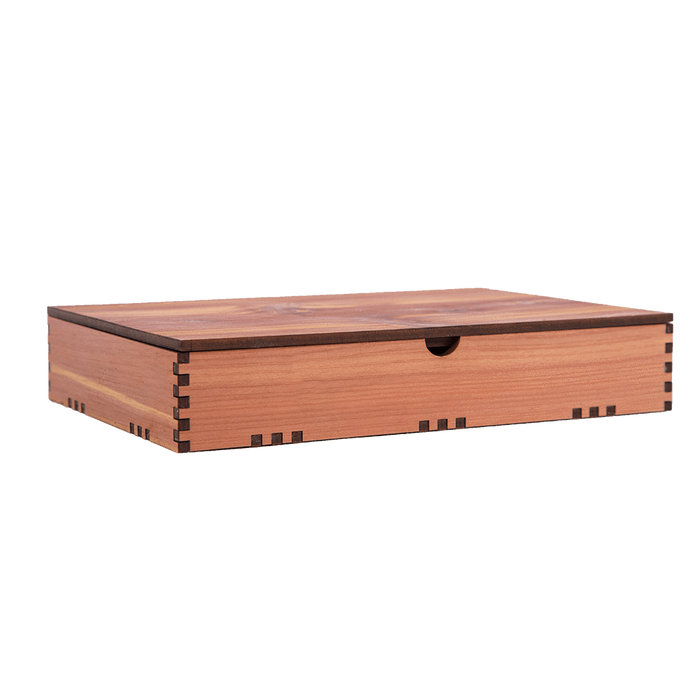 Custom Wood Journal Box + Journal - Corporate Gifts
