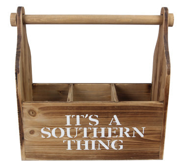 Wood Utensil Holder
