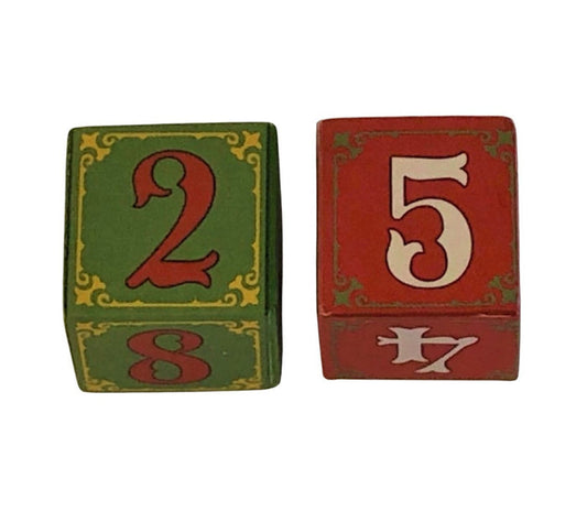 Wooden Number Blocks (Set of 2)