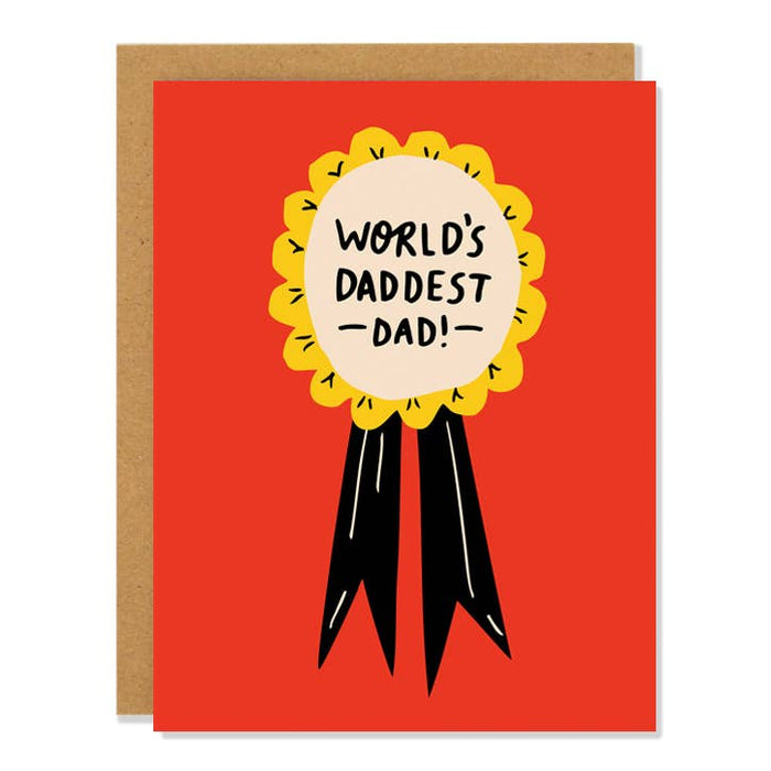 World's Daddest Dad - Father's Day Card - Badger & Burke
