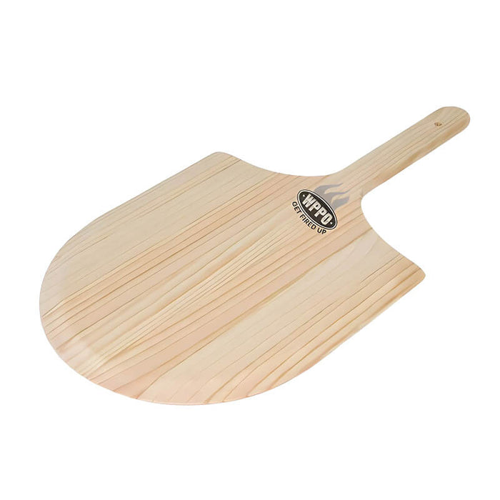 WPPO 14-Inch Square New Zealand Wooden Pizza Peel - 2-Pack - WKLP-14-2