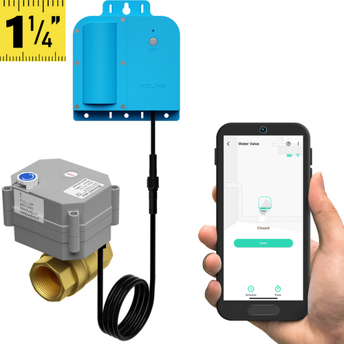 X3 Valve Controller & 1-1/4-Inch DN Series Brass Motorized Valve