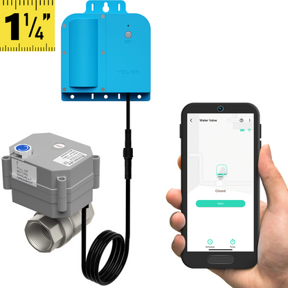 X3 Valve Controller & 1-1/4-Inch DN Series Stainless Steel Motorized Valve