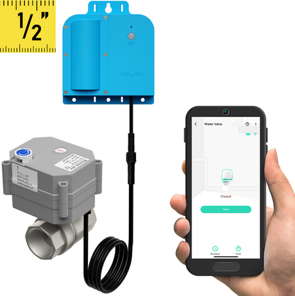 X3 Valve Controller & 1/2-Inch DN Series Stainless Steel Motorized Valve