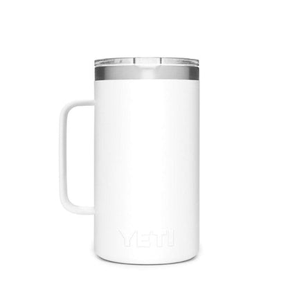 White Custom YETI Rambler 24oz Mug - Corporate Gifts