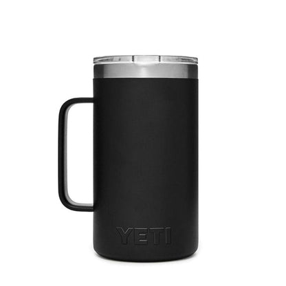 Black Custom YETI Rambler 24oz Mug - Corporate Gifts