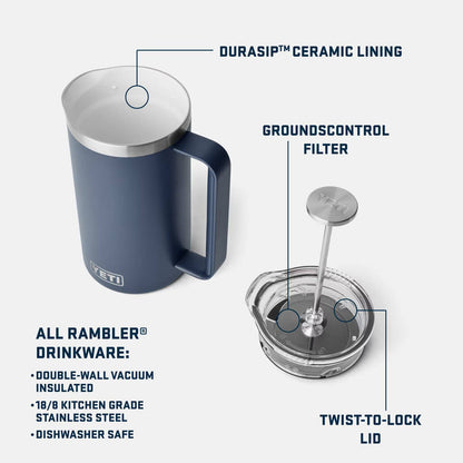 Custom Yeti Rambler French Press - Corporate Gifts