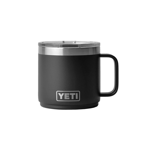 Black Custom YETI Rambler Stackable 14oz Mug - Corporate Gifts