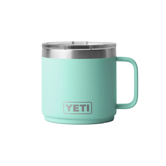 Seafoam Custom YETI Rambler Stackable 14oz Mug - Corporate Gifts