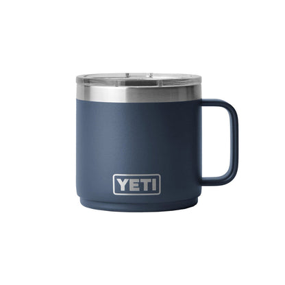 Navy Custom YETI Rambler Stackable 14oz Mug - Corporate Gifts
