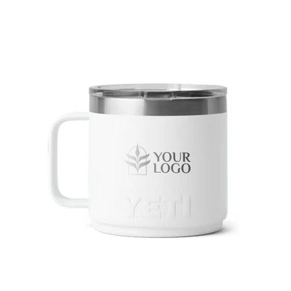 Custom YETI Rambler Stackable 14oz Mug - Corporate Gifts