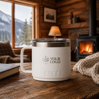Custom YETI Rambler Stackable 14oz Mug - Corporate Gifts